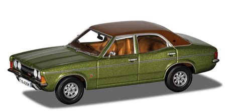 Ford Cortina Mk 3 20 Gxl In Onyx Green 143 Scale Model From Corgi