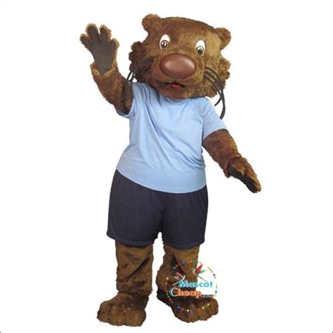 Otter Mascot Costume Mascot Costume Animal Mascot Costumes Mascot