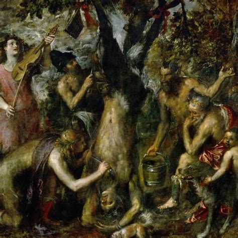 The Flaying Of Marsyas 1570 1575 Giclee Print Titian Tiziano