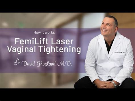 Femilift Laser Vaginal Tightening How It Works Youtube