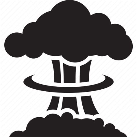Chemical Explosion Nuclear War Icon