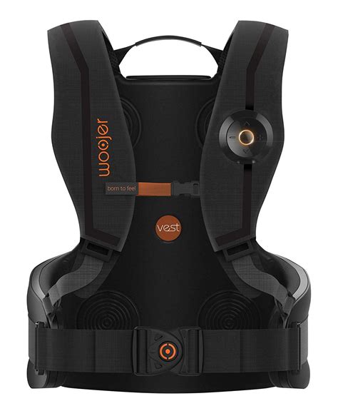 Woojer Vest Pro Powerful Location Specific Haptic Vest With A Built In 7 1 Surround Card That