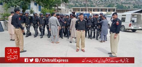 کسی بھی ہنگامی صورتحال سے نمٹنے کیلئے پولیس لائن لوئر چترال میں اینٹی رائٹ سکواڈ تشکیل دے دیا