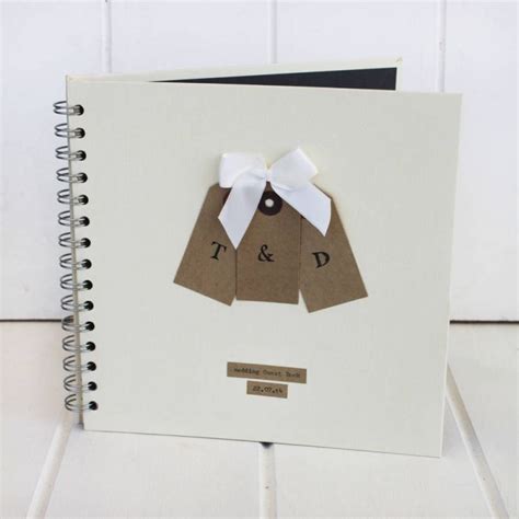 Personalised Wedding Guest Book Posh Totty Designs