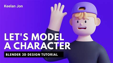 blender character modeling tutorial let s model a basic character blender tutorial youtube