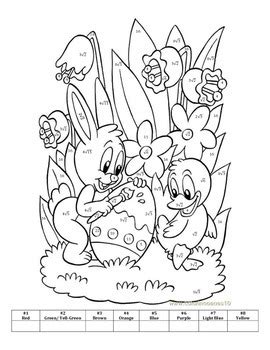 Adorable spring coloring sheet featuring bees and flowers. Spring Color By Number Activity - Special Right Triangles ...