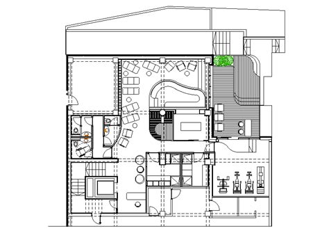 15x18m Spa Plan Is Given In This Autocad Drawing Model Download The