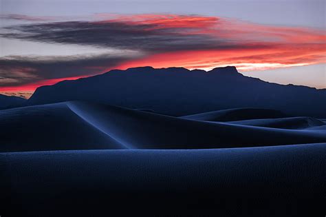 Hd Wallpaper Desert Landscape Summer Sunset In The Desert Red Sand