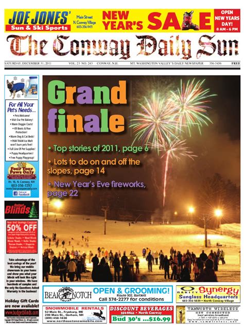 the conway daily sun saturday december 31 2011 by daily sun issuu