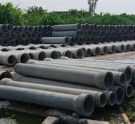200mm Round Rcc Pipe Thickness 25 Mm Size 2 Meter L At Rs 400