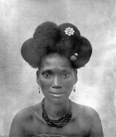 West Africa Type Hairdressing ©the National Archives Uk Part Of