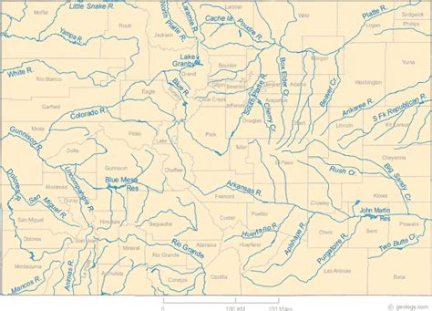 Map Of Colorado