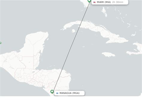 Direct Non Stop Flights From Managua To Miami Schedules