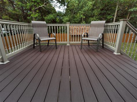 Of course, the color that you choose for the deck. Solid Color Deck : Inteplast Building Products