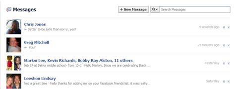 First Look The New Facebook Messages ~