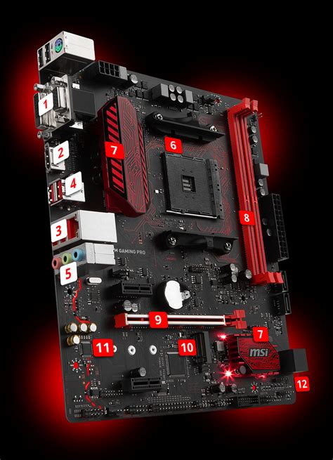 B350m Gaming Pro Motherboard The World Leader In Motherboard Design