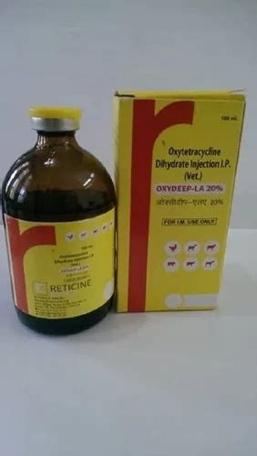 Mix Color Oxytetracycline La 20 Veterinary Injection 100ml At Best