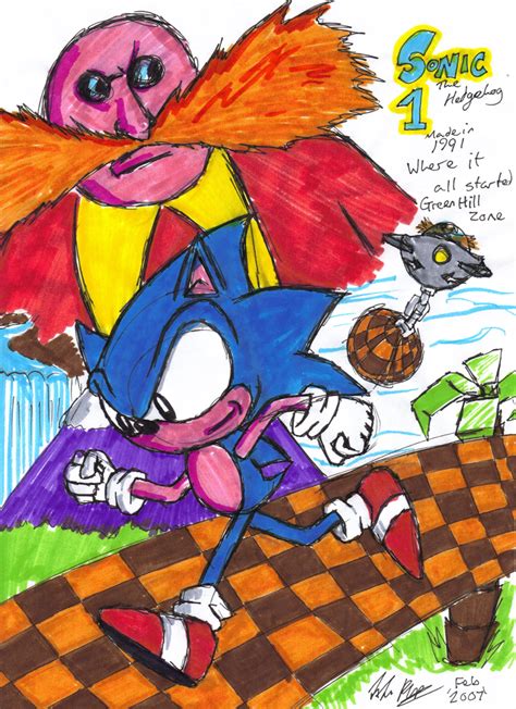 Sonic The Hedgehog 1 By Sonicgod On Deviantart