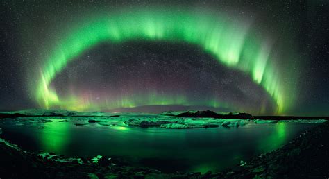 La Belleza De Las Auroras Boreales Vistas Desde El Espacio Exterior