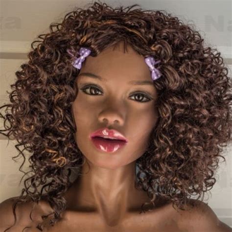 155cm Black Sex Doll Silicon Real Love Dolls Hedda