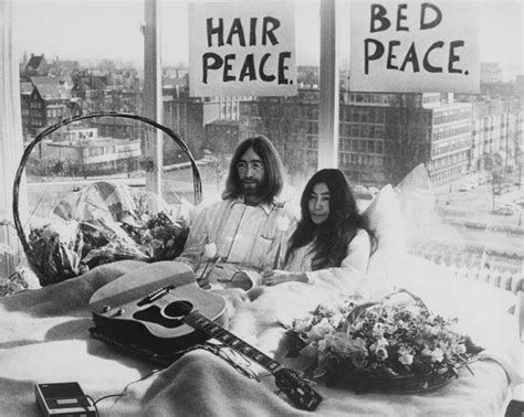 When John Lennon And Yoko Ono Invited The World Into Bed With Them Artsy