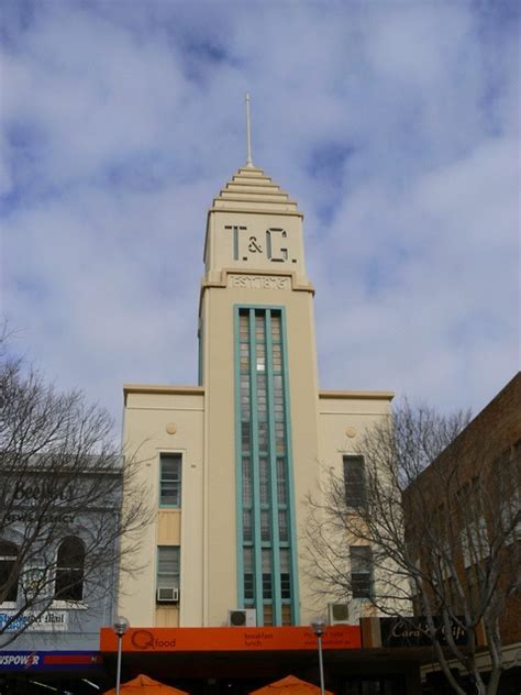 Art Deco T And G Building Albury By Dct66 Via Flickr Art Deco