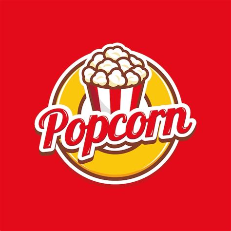 Vecteurs Et Illustrations De Pop Corn Logo En Téléchargement Gratuit