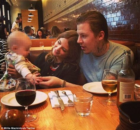 Millie Mackintosh And Professor Green Dote Over Friend S Baby On Lunch
