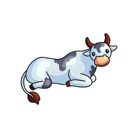 Cow And Bull Having Sex Stock Vector Illustration Of Character 24778034