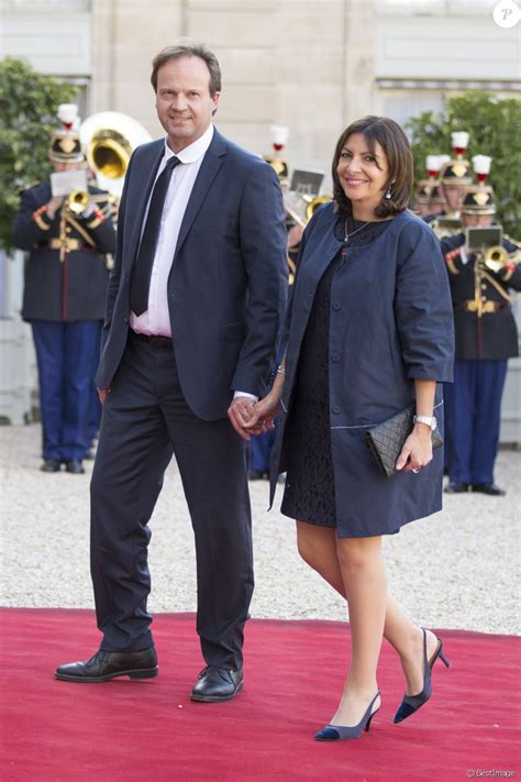 Anne Hidalgo Et Son Mari Jean Marc Germain Le Couple Royal Espagnol Est Reçu Par Le Président