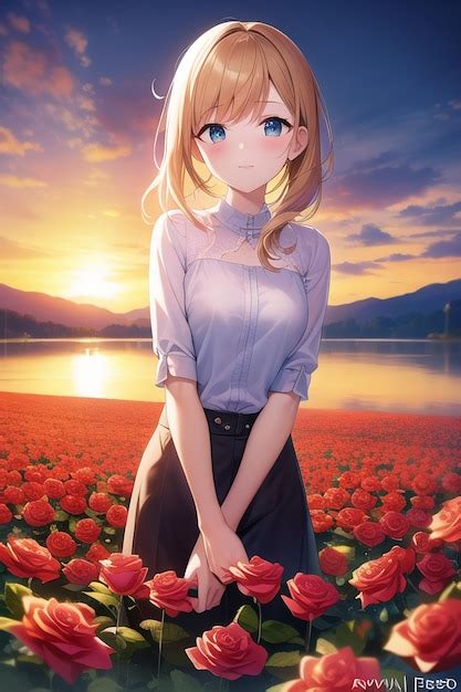 Premium Ai Image Anime Cute Kawaii Girl Character Image Wallpaper