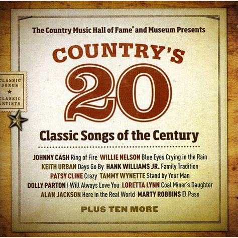 Country S 20 Classic Songs Of The Century Cd