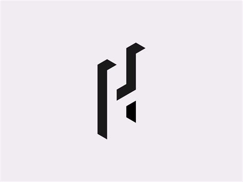 Letter H Logo By Hanisky On Dribbble