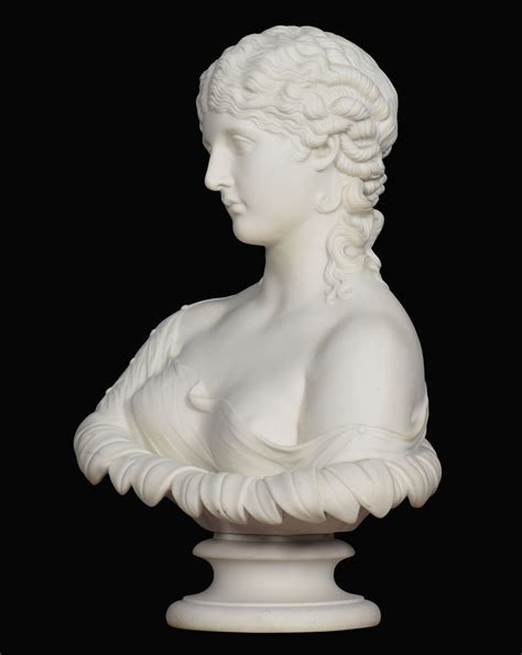 Copeland Parian Bust Of A Female Shackladys Antiques