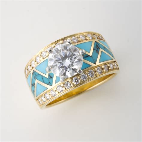 Https://wstravely.com/wedding/diamond Turquoise Wedding Ring