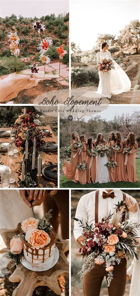 Add the country vibe and you have a completely customized and personalized wedding, different from the usual classic weddings we have all become accustomed to. 6 Inspiring & Trending Modernized Rustic Chic Wedding ...