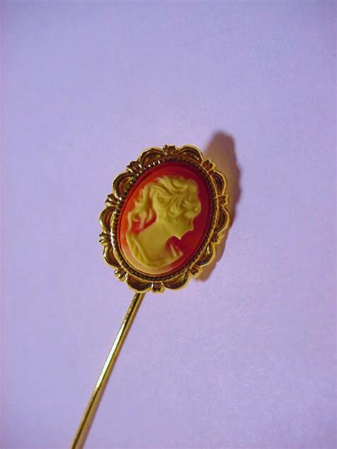 Sold Price Vintage Cameo Stick Pin June 2 0118 100 Pm Edt