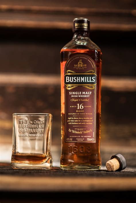 Bushmills Steamship 16 Year Old County Antrim Single Malt Irish Whiskey