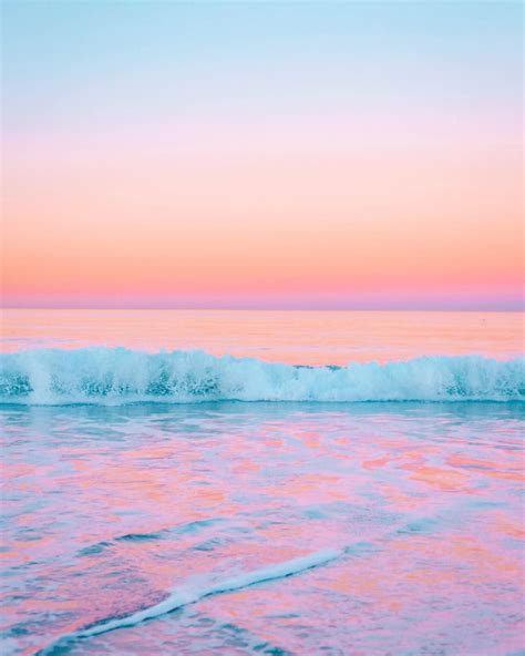 Pastel Sunset Background Wallpaper Pastel Ocean Wallpapers Wallpaper