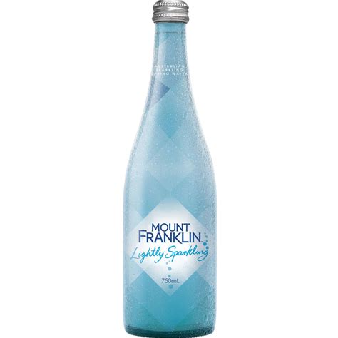 Mount Franklin Sparkling Water 750ml Woolworths