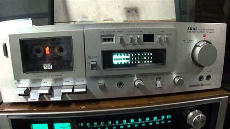 An electroinic device for recording and playing back sounds on magnetic tape; O Rei do Som - Tape Deck Akai GX-M10 - YouTube