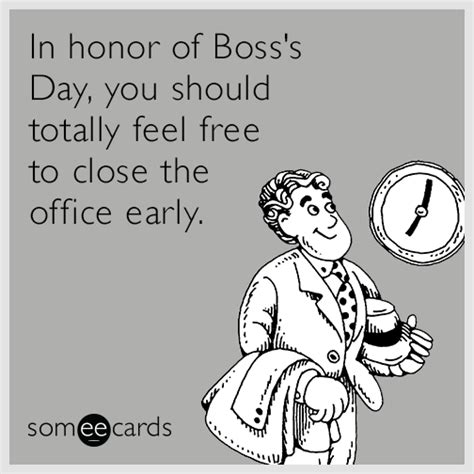 Funny Bosss Day Memes And Ecards Someecards Boss Day Quotes Boss