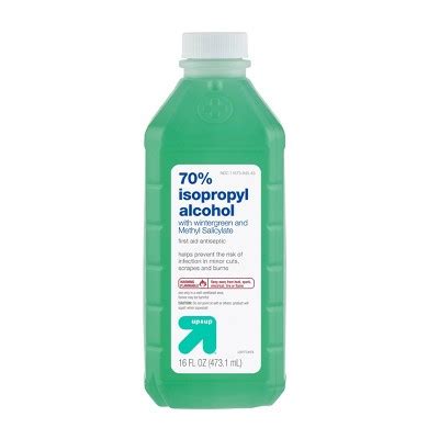 Isopropyl 70 Alcohol Antiseptic Wintergreen Scent 16oz Up Up