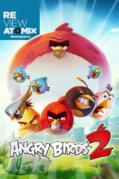 Review Angry Birds 2 Atomix