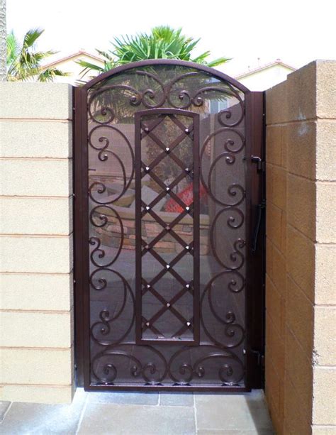 Single Gates Custom Wrought Iron Artofit