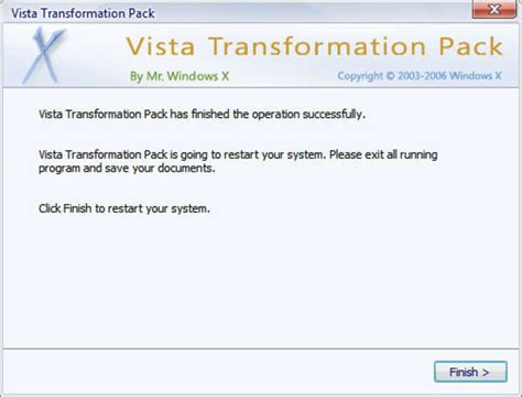 Vista Transformation Pack 다운로드