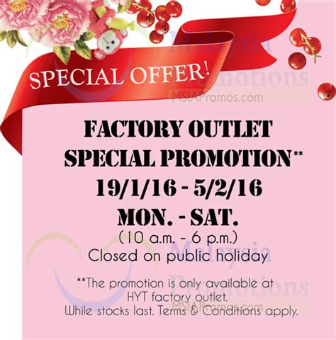 We have endured wars, economic downturns, political upheavals, currency devaluations, and commodity price collapses while. HYT Food Factory Outlet Special Promotion (Casahana ...