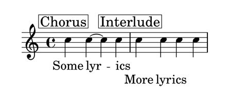 Ties Between Two Notes In Two Different Sections Rlilypond