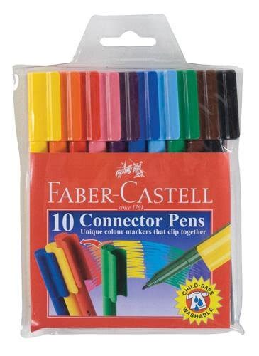 Faber Castell Connector Pens 10pk — Peats Office Equipment