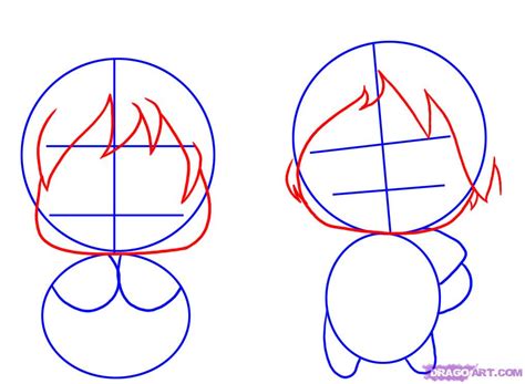 How To Draw Chibi Characters Step By Step Chibis Draw